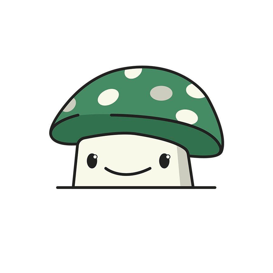 The Official Logo of the Relaxing Mushroom Company